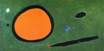 Joan Miro Painting - Bird Flight in Moonlight Joan Miro